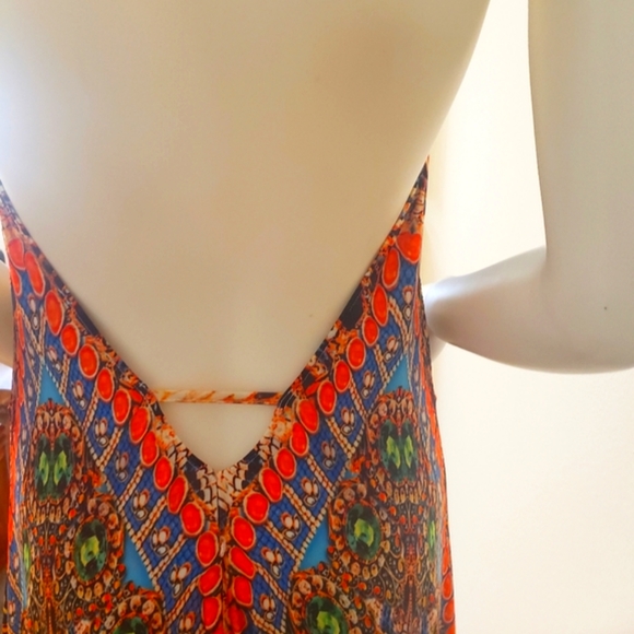 VENUS Island Prt Halter Hi-Lo Dress-S - Picture 5 of 9